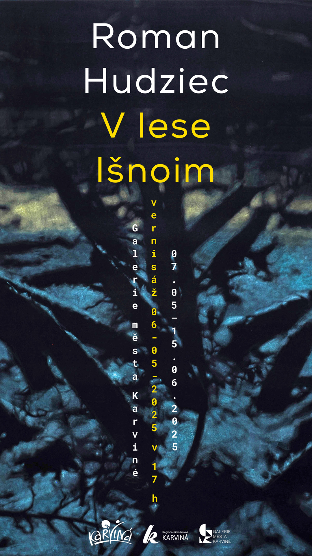 Výstava - Roman Hudziec: V lese Išnoim 